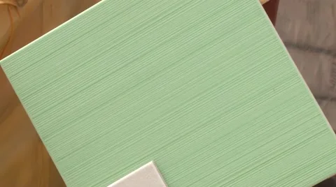 Tiles for house Stock Footage 45664560