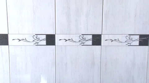 Tiles for house Stock Footage 45670875