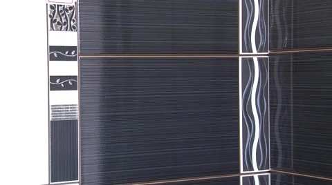 Tiles for house Stock Footage 45671136