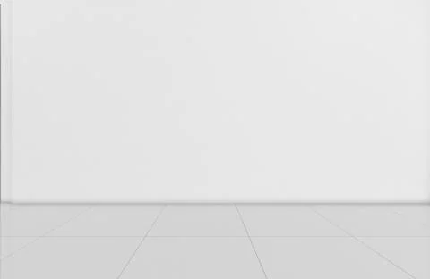 Tiles in Modern Empty Room, 3d render interior design, mock up illustration Illustrazione stock