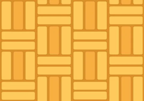 Tiles or Paving Seamless pattern of Color geometric mosaic street on Flat Car Stock Illustration