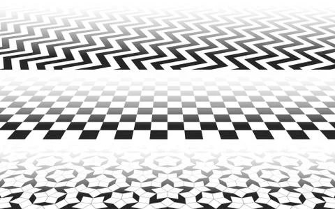 Tiles perspective Stock Illustration