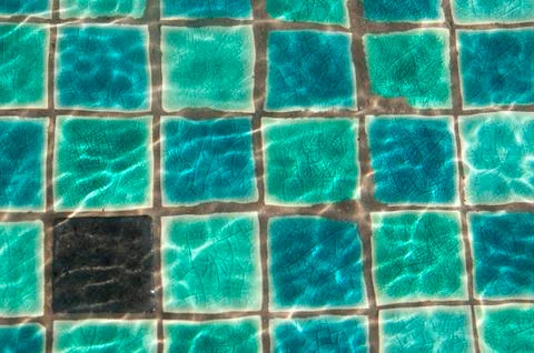 Tiles pool Stock Photos