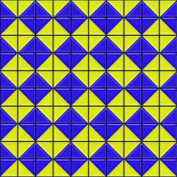 Tiles seamless generated texture Stock Illustration