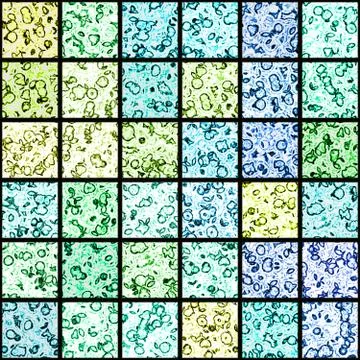 Tiles seamless generated texture Stock Illustration