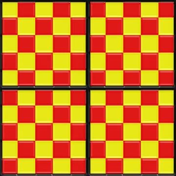 Tiles seamless generated texture Illustrazione stock