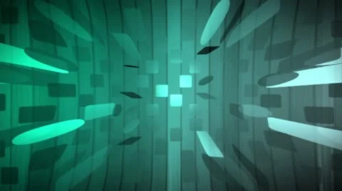 Tiles Shapes Light Blue Stock Footage 12036351
