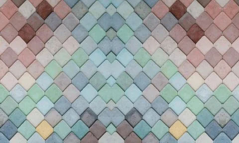 Tiles shapes texture pattern art background photo Stock Photos