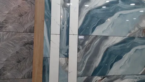 Tiles showroom Stock Footage 309757243