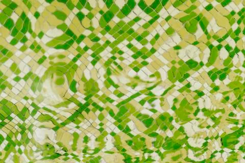 Tiles textured, splashing in circular pattern Stock Illustration