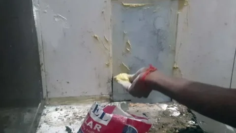 Tiles work Stock Footage 322930039