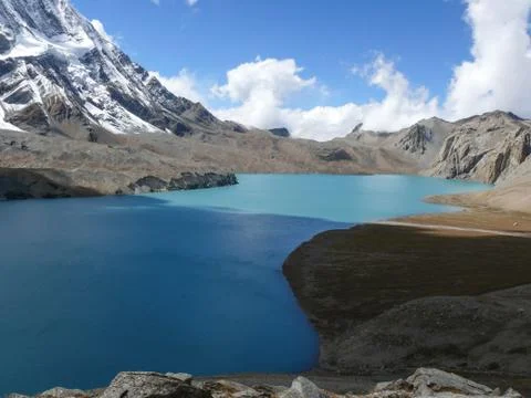 The Tilicho lake Stock-Fotos
