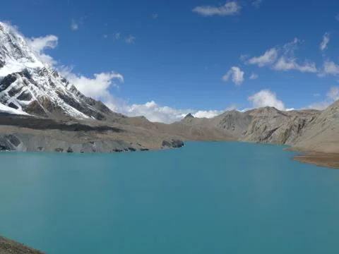 The Tilicho lake 写真素材