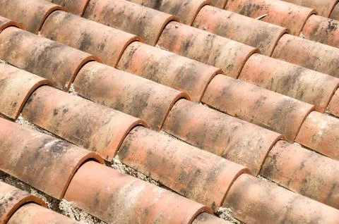 Tiling roof Stock Photos