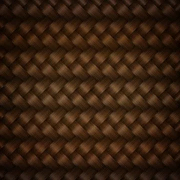 Tiling wicker texture Stock Illustration