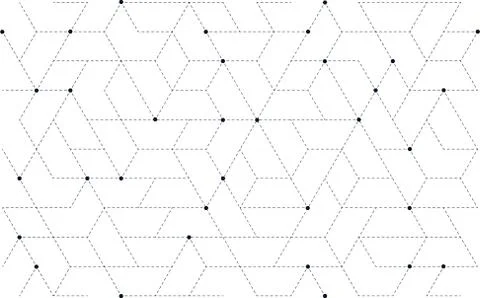 Tillable grid mesh geometric pattern repeatable technology hi-tech Illustrazione stock