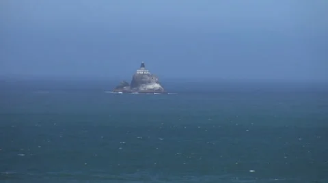 Tillamook Rock Lighthouse Video stock 60913255