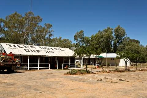 Tilpa Hotel Stock Photos