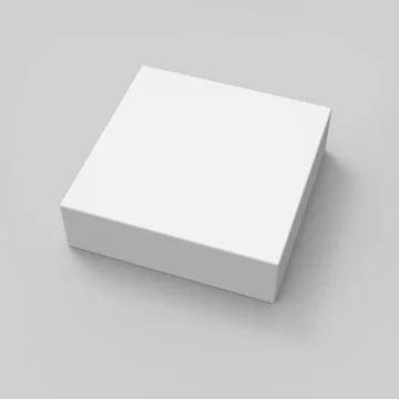 Tilt blank paper box Stock-Illustration