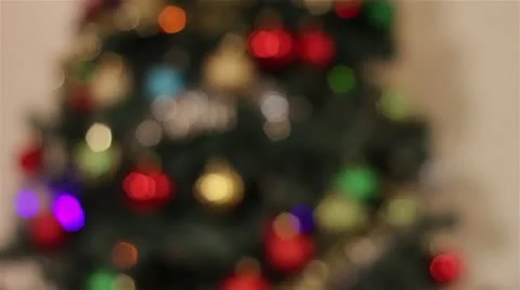 Tilt Christmas Tree Vídeos de archivo 9301194