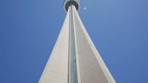 Tilt Up of CN Tower Stock Footage 88948024