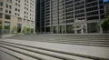 Tilt on corporate buildings in Financial District in New York City 4k or 4k+ Resolution