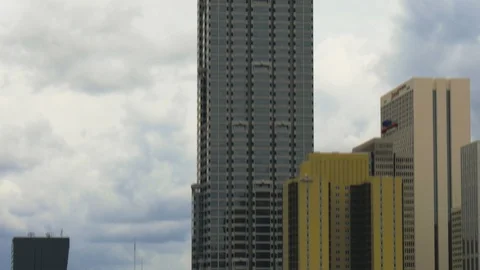 Tilt down of atl buildings Stock Footage 90362499