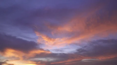 Tilt down of incredible sunset to reveal san miguel de allende, mexico Stock Footage 84248465