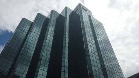 Tilt down modern building Stock Footage 141938664