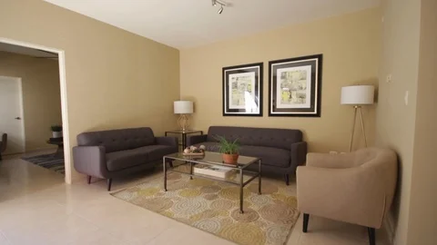 Tilt down modern hall Stock-Footage 115215463