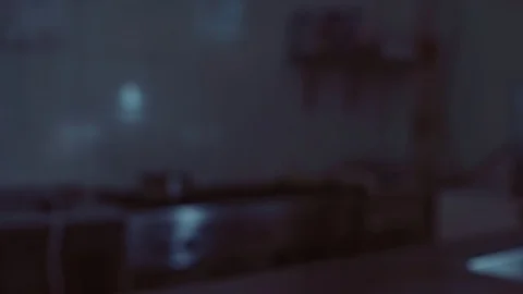 Tilt down shoot of various vegetables and mushrooms in kitchen Stock Footage 104195603