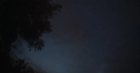 Tilt down from sky to bonfire. Stock Footage 164493633