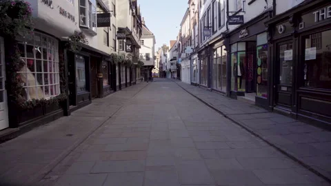 Tilt Down On Stonegate York Video stock 242707446