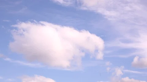 Tilt fron sky to mountain Stock Footage 101988009