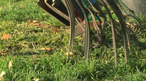 Tilt up to gardening tools Video stock 33882174