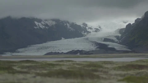 Tilt to glacier 스톡 동영상 39567735