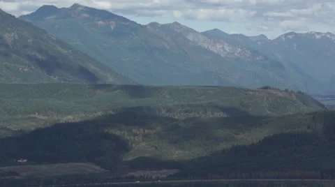 Tilt to Mountains Stock Footage 44346520