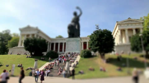 Tilt Shift Bavaria Stock Footage 35608042
