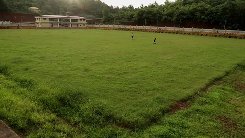 A Tilt shot of play ground Stock Footage 73318284
