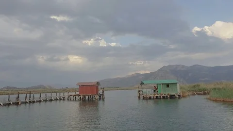 Tilt Shot The View Stock Footage 125875233
