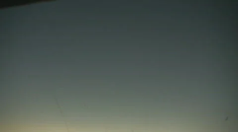 TILT TO SUNSET RIGHT-EYE Stock Footage 286088