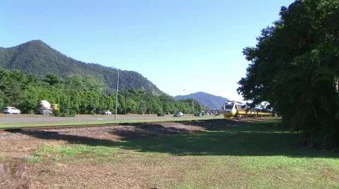 Tilt train Stock Footage 435674