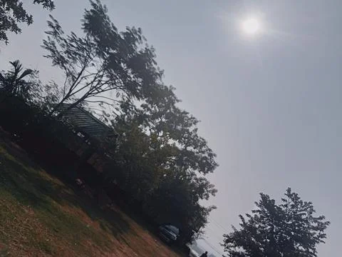 Tilted landscape Stock Photos