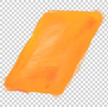 Tilted rectangle shape oil painting stroke texture artistic art Stock Illustration