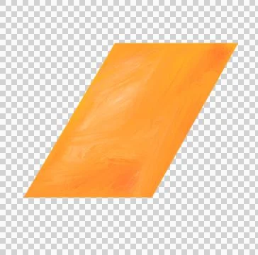 Tilted rectangle shape oil painting stroke texture artistic art イラスト素材