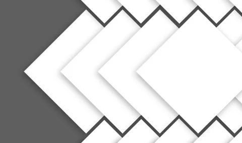 Tilted sqaure shapes and zig zag and gray isolated color Stock Illustration