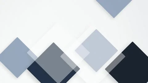 Tilted squares seamless loop corporate motion background Stock Footage 345289196