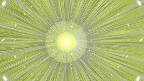 Tilted Sun Flare Stock Illustration