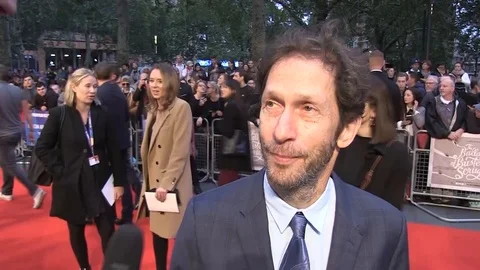 Tim Blake Nelson at BFI 62nd LFF UK Premiere of 'The Ballad Of Buster Scruggs' Stock Footage 101196156