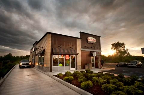Tim Horton's Shop Stock Photos